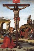 The Crucifixion with St.Mary Magdalen Luca Signorelli